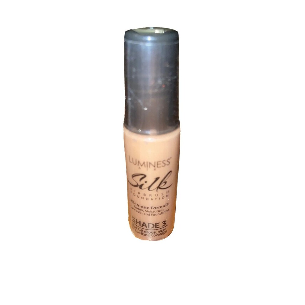 Luminess Silk Airbrush Foundation Make-up Shade 3 .55 fl oz Sealed Unused